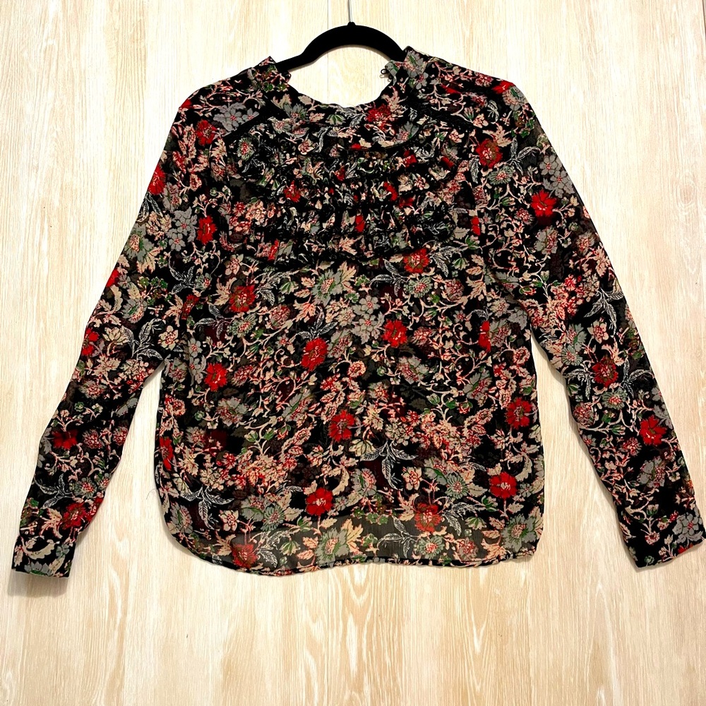Zara Floral Top